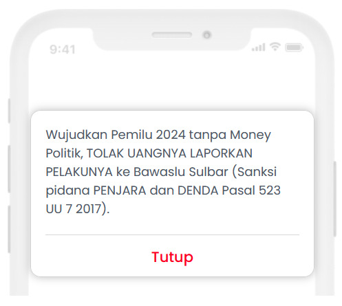 Massifkan sosialisasi money politik dan dugaan pelanggaran lainnya Bawaslu Sulbar gunakan MyAds