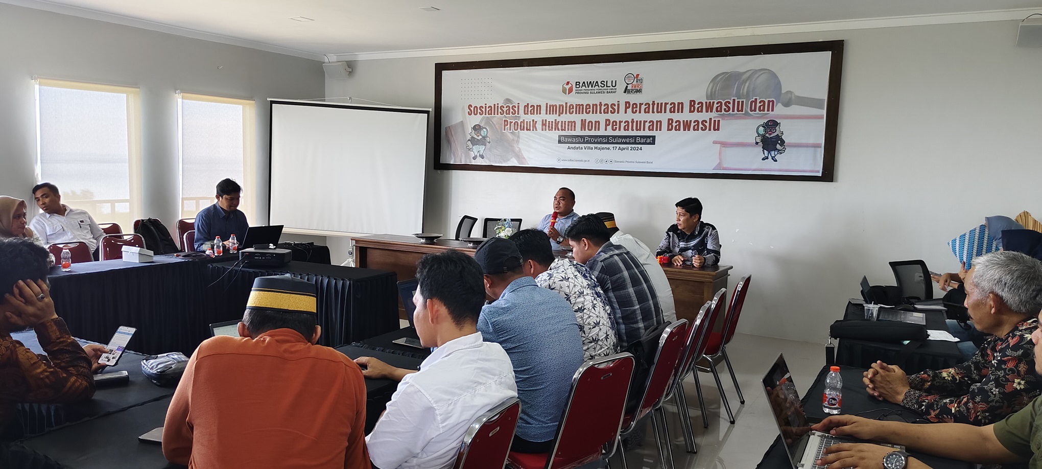 Bawaslu Sulbar Gelar Sosialisasi Dan Evaluasi Pasca-Idul Fitri: Tinjauan Terhadap PHPU Dan Persiapan Pilkada