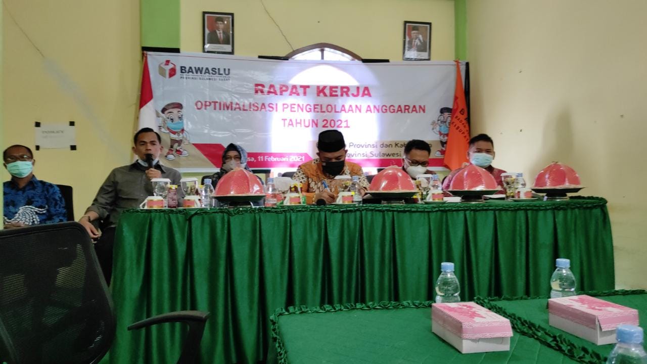 Bawaslu Sulbar Gelar Raker Optimalisasi Anggaran, Penerapan Konsep Redesign dan Pelaksanaan Anggaran Berbasis Kinerja
