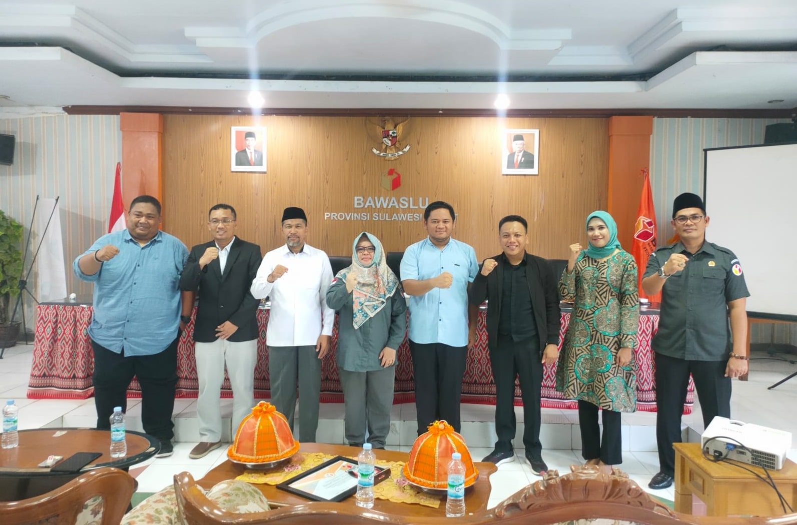 Pisah Sambut, Estafet Pengawasan Pemilu di Sulawesi Barat Berlanjut