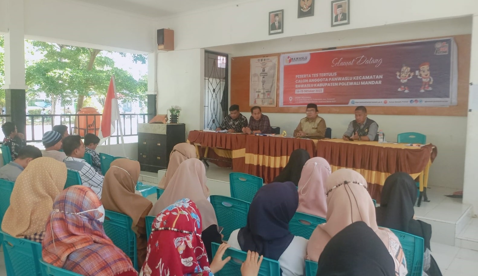 Hari Pertama Tes Tertulis Calon Anggota Panwaslu Kecamatan, Usman Imbau Pokja Lakukan Evaluasi