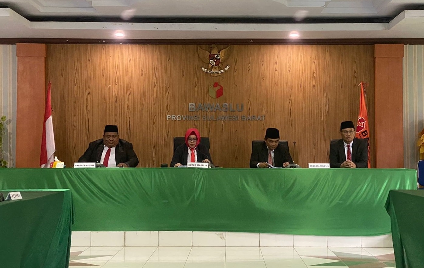 Sidang Pembacaan Putusan Dugaan Pelanggaran Administrasi Pemilu, Terlapor Terbukti Lakukan Pelanggaran Administratif