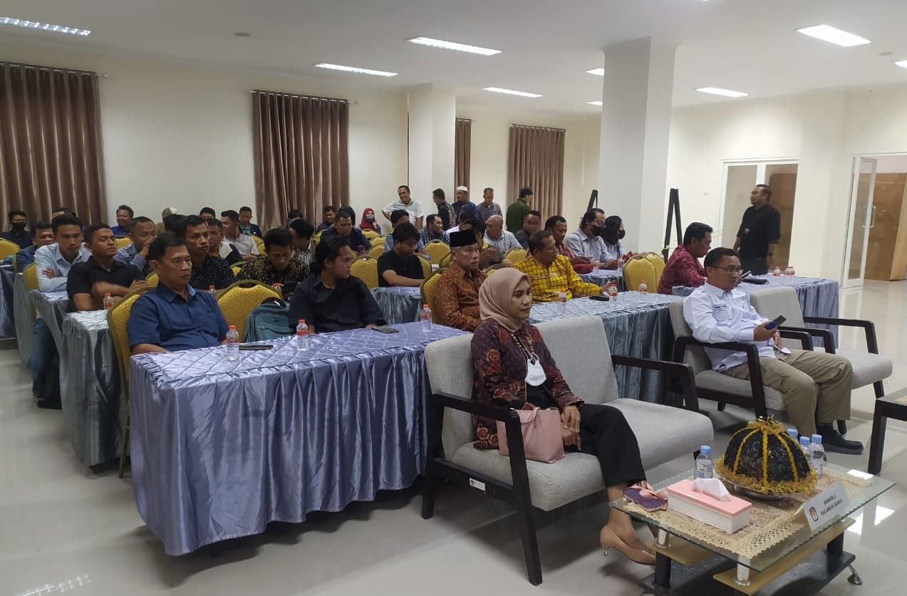 Rekapitulasi Hasil Vermin Dukungan Minimal Pemilih Pencalonan Anggota DPD, Nasrul Tekankan Asas Pemilu