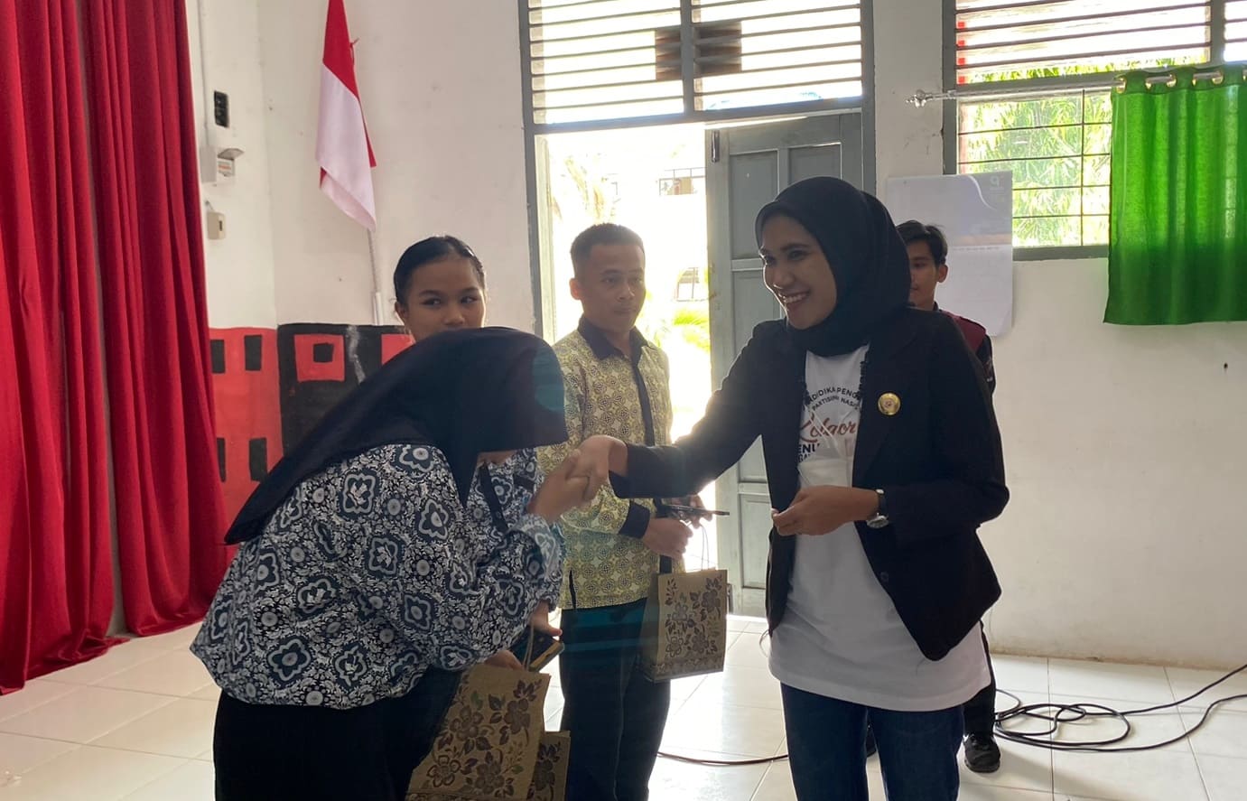 Hamrana Ajak Pelajar Berpartisipasi Dalam Pengawasan Pemilu