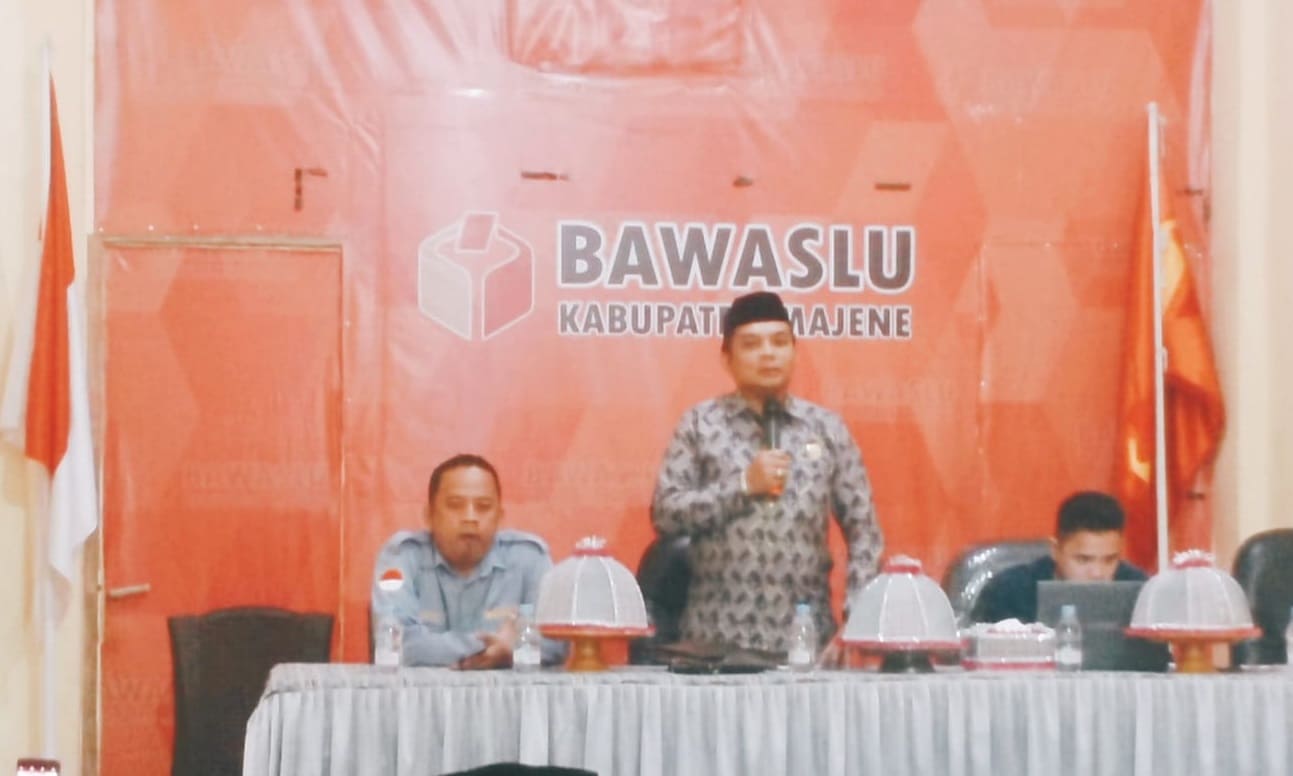 Rampungkan DIM Pada Perbawaslu Terkait SDM-O Diklat, Bawaslu Sulbar Rakor Bersama Bawaslu Kabupaten