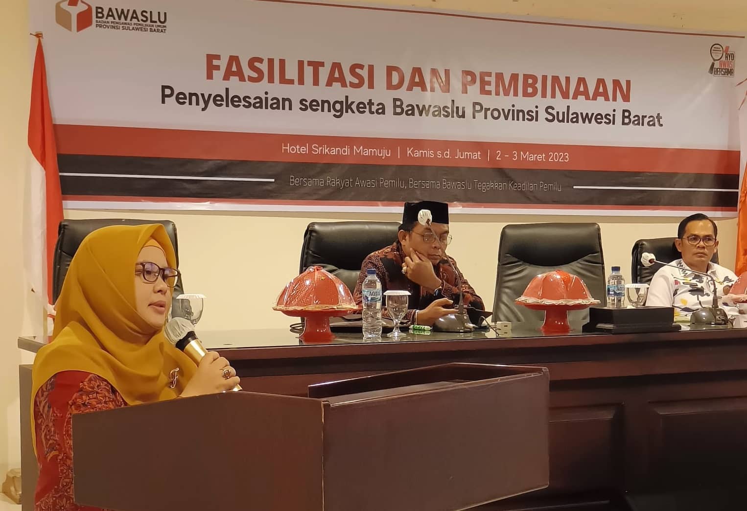 Bawaslu Sulbar Gelar Fasilitasi dan Pembinaan, Optimalisasi Penyelesaian Sengketa Proses Pemilu