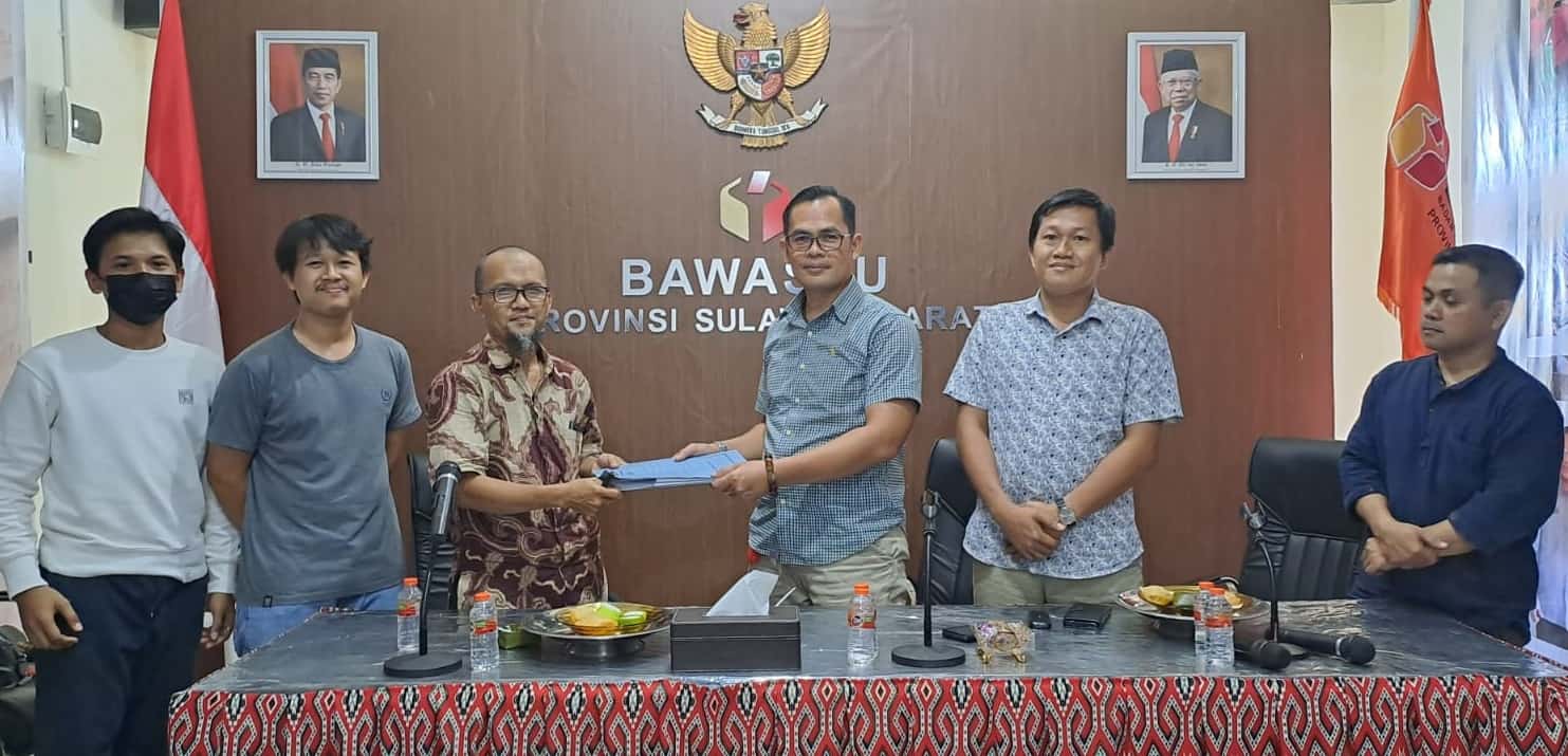 Mitigasi Profil Risiko Fraud Dalam Pengelolaan Anggaran, Bawaslu Sulbar dan BPKP Sulbar Teken Berita Acara
