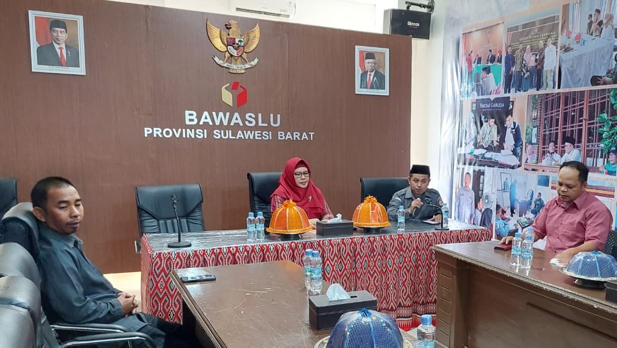 Coklit Selesai, Bawaslu Sulbar Gelar Evaluasi Hasil Pengawasan