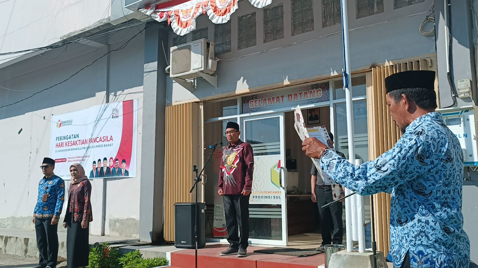 Bawaslu Sulawesi Barat Peringati Hari Kesaktian Pancasila 2023