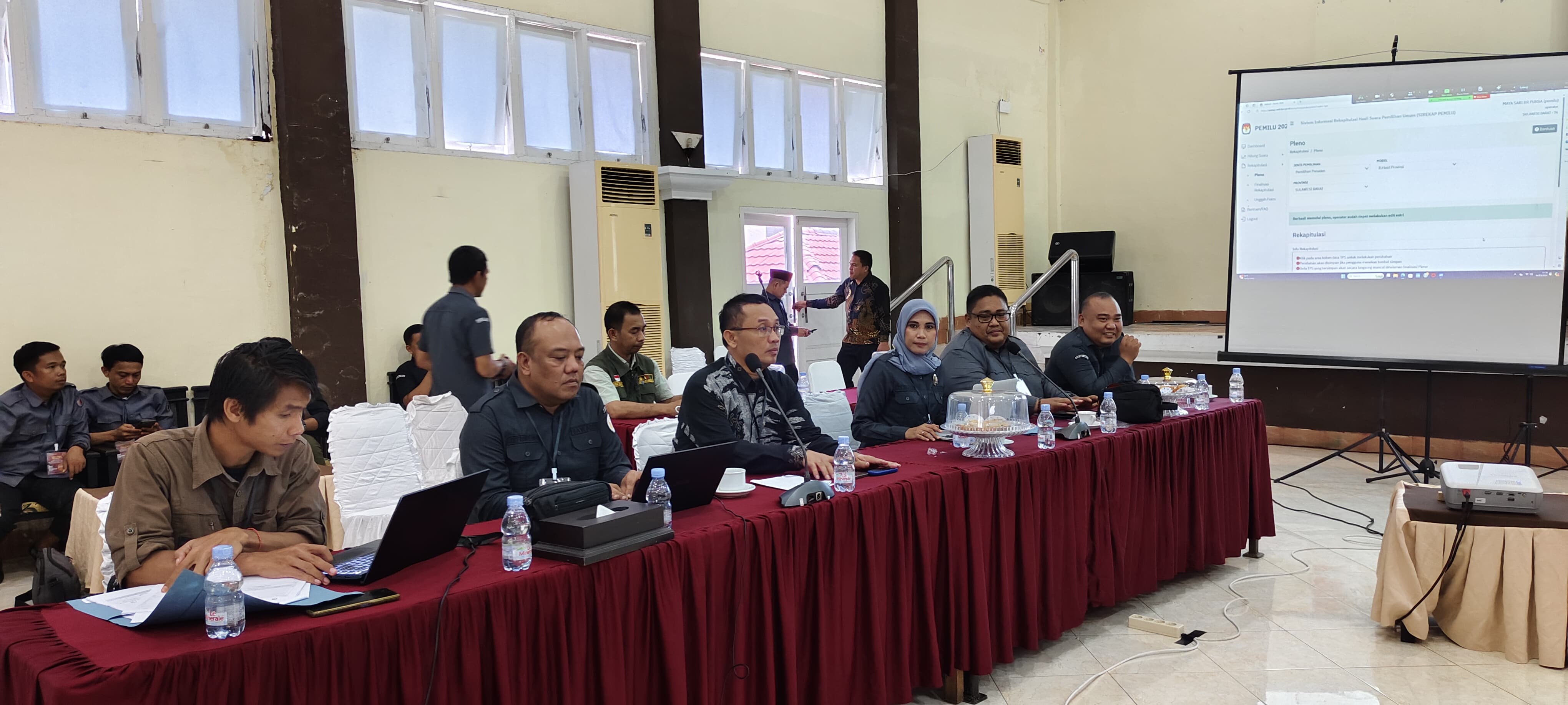 Bawaslu Sulbar Awasi Ketat Proses Rekapitulasi Hasil Penghitungan Suara Tingkat Provinsi