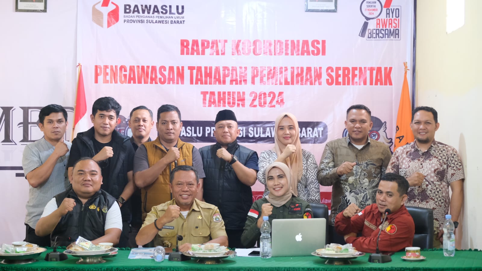 Tingkatkan Pengawasan Tahapan Pemilihan, Bawaslu Sulbar Gelar Rakor