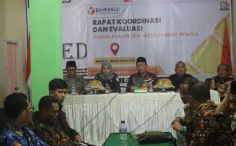 Bawaslu Sulbar Gelar Rakor Evaluasi Penyelesaian Sengketa Proses.