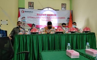 Bawaslu Sulbar Gelar Raker Optimalisasi Anggaran, Penerapan Konsep Redesign dan Pelaksanaan Anggaran Berbasis Kinerja