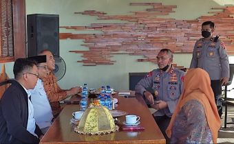 Perkuat Sinergitas Jelang Tahapan, Bawaslu Sulbar Audiensi ke Polda Sulbar