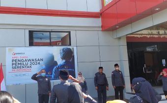 Tahapan Pemilu 2024 Dimulai, Apel Siaga Pengawasan Bergema