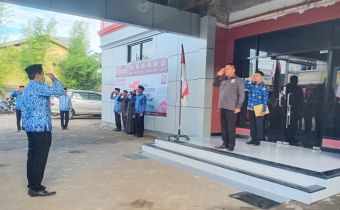 Upacara Peringatan HUT Kemerdekaan RI ke-77, Sukseskan Pemilu Tahun 2024, Berikan Yang Terbaik Bagi Bangsa dan Negara