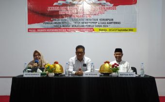 Penuhi Undangan Polda Sulbar, Fitrinela : Sinergitas Seluruh Stakeholder Salah Satu Kunci Suksesnya Pemilu Tahun 2024