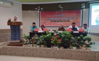 Fitrinela Ingatkan ASN Untuk Jaga Netralitas Pada Pemilu Dan Pemilihan Serentak Tahun 2024