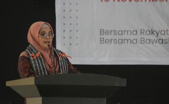 Sosialisasi Pengawasan Pemilu Partisipatif, Lolly Ajak Pemuda Antisipasi Hoax