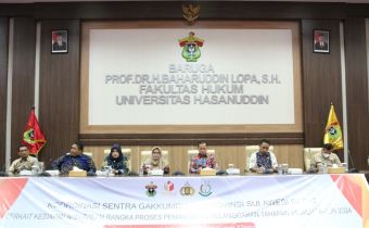 Perkuat Kesiapan Penanganan Tindak Pidana Pemilu, Gakkumdu Sulbar Bagun Kolaborasi Bersama Fakultas Hukum Universitas Hasanuddin