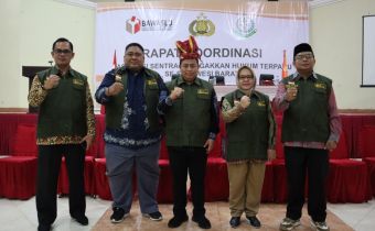 Rapat Koordinasi Fasilitasi Sentra Gakkumdu, Puadi : Kebijakan Penanganan Pelanggaran Dengan Meningkatkan Kualitas Penanganan Itu Sendiri