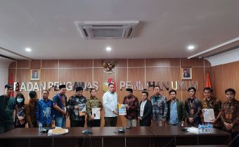 Sampaikan Laporan Akhir Divisi SDM-O Diklat, Usman Hadir Bersama Bawaslu Kabupaten