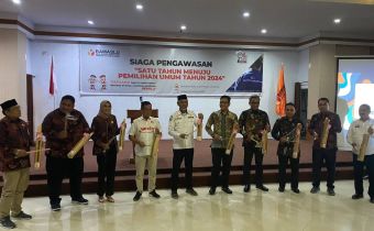 Satu Tahun Menuju Pemilu 2024, Bawaslu Sulbar Gelar Siaga Pengawasan