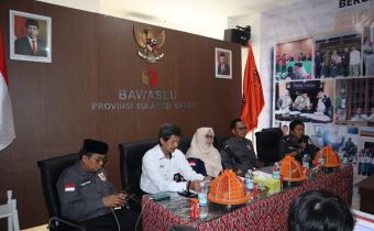 Bawaslu Sulbar Gelar FGD Penyusunan Profil Risiko Fraud Atas Akuntabilitas Pengelolaan Anggaran Pemilu