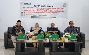 Rakor Peningkatan Kapasitas SDM Pengawas Pemilu, Matangkan Konsolidasi Pengawasan