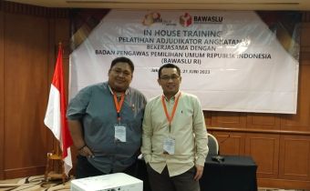 Optimalkan Penyelesaian Sengketa Proses, Puslitbang Diklat Bawaslu RI Gelar In House Training Pelatihan Adjudikator