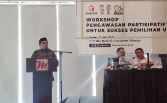 Tingkatkan Pengawasan Pemilu Partisipatif Jelang Pemilu 2024, Bawaslu RI Gelar Workshop Di Mamuju
