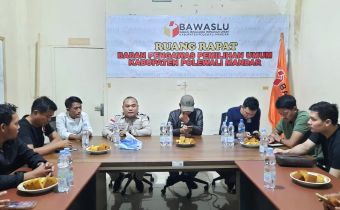 Kunjungi Bawaslu Polman, Arham Pastikan Proses Penanganan Pelanggaran Sesuai Aturan Yang Ada