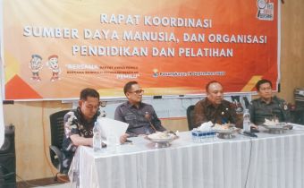 Koordinator SDMO dan Diklat Bawaslu Sulbar: Siap Bekerja Keras Untuk Memastikan Pengawasan Pemilu Berjalan Baik.