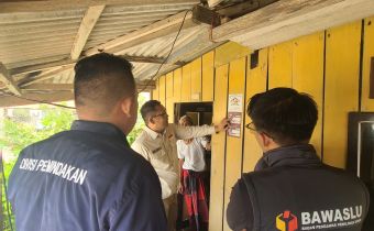 Pastikan Coklit sesuai Prosedur, Nasrul Lakukan Uji Petik Di Wilayah Perbatasan Polman - Majene