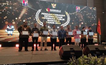 Bawaslu Sulbar Kembali Raih Predikat Lembaga Informatif Untuk Ketiga Kali