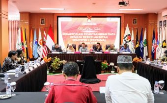 Bawaslu Sulbar Awasi Pleno Terbuka PDPB Semester I 2025, KPU Tetapkan 998.626 Pemilih