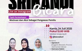 Hamrana Hakim Jadi Narasumber di “Srikandi Berbicara,” Bagikan Motivasi dan Aksi Pengawas Pemilu