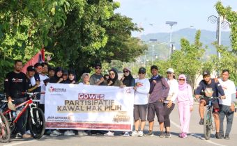 Lewat Gowes Partisipatif, Bawaslu Sulbar Ajak Masyarakat Aktif Cek Data Pemilih